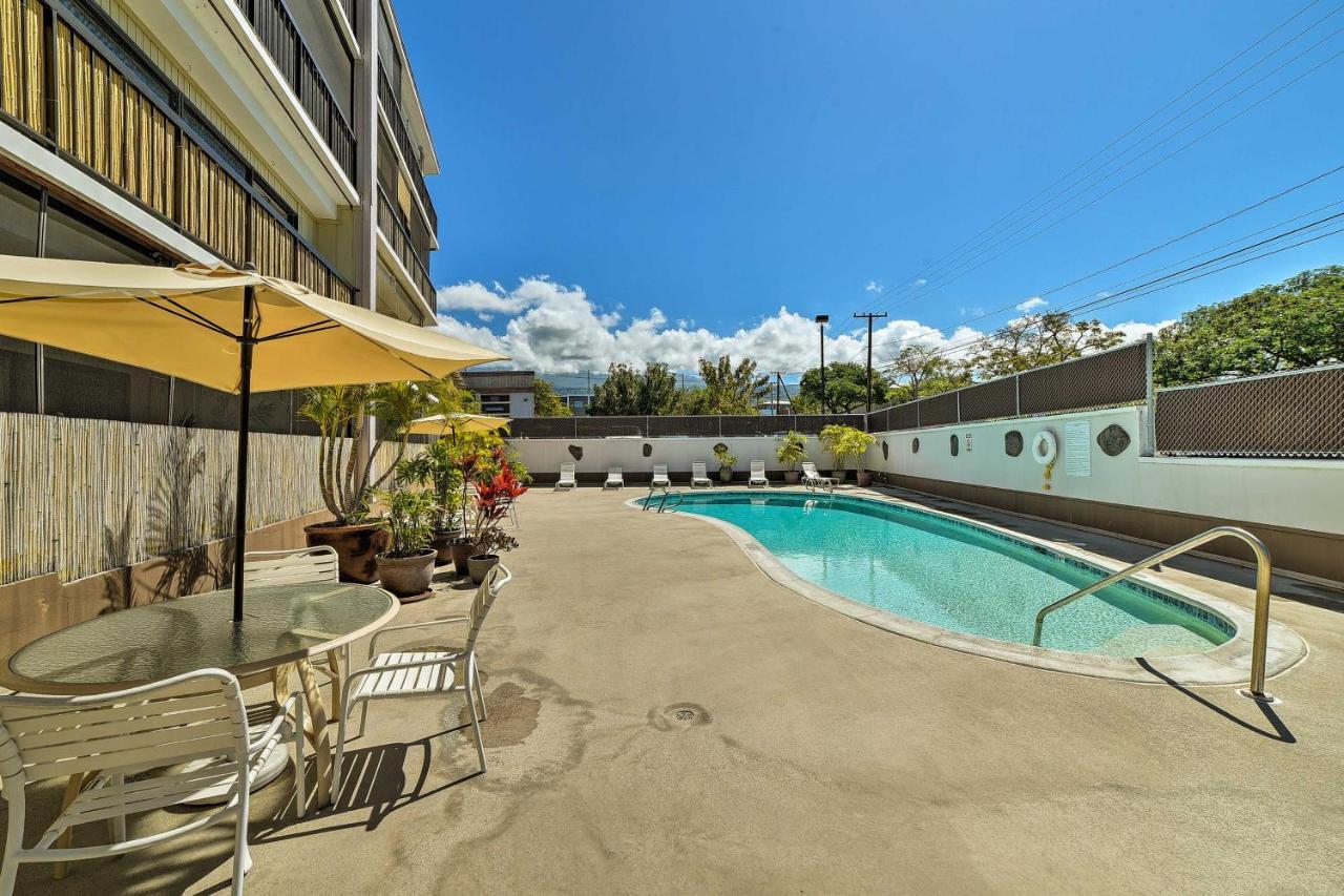 Downtown Air Conditioned Condo Walk To Beaches Kailua-Kona Exterior photo